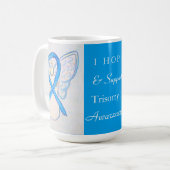 Trisomy 18 Tasse des Bündner Engels (Vorderseite Links)