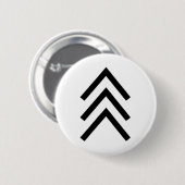 Trisomy 21 Down Syndrom Drei Chromosomenpfeile 1 Button (Vorne & Hinten)