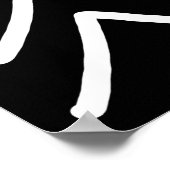 Trisomy 21 Down Syndrom Drei Chromosomenpfeile Poster (Ecke)