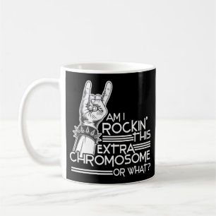 Trisomy 21 Down Syndrom Rockin' Dieses Extra Kaffeetasse