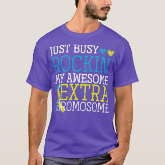 Trisomy 21 Kids Down Syndrome Awareness T-Shirt
