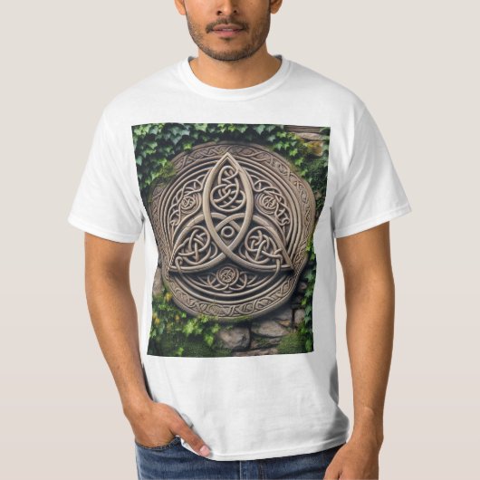Trisquel Celta: Símbolo de Eternidad T-Shirt (Vorderseite)
