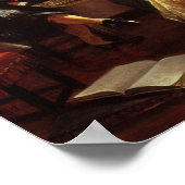 Trissotin Reading seinen Sonnet Poster (Ecke)