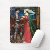 Tristan and Isolde, c. 1916 by John Waterhouse Mousepad (Mit Mouse)