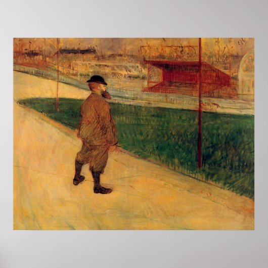 Tristan Bernard von Toulouse-Lautrec Poster (Vorne)