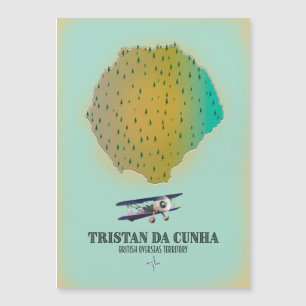 Tristan da Cunha Britisches Überseegebiet Karte