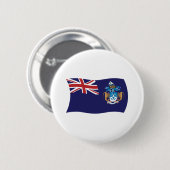 Tristan Da Cunha Flag Button (Vorne & Hinten)