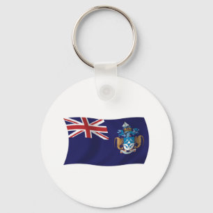 Tristan Da Cunha Flag Schlüsselanhänger