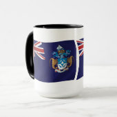 Tristan Da Cunha Flag Tasse (Vorderseite Links)