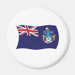Tristan-da-Cunha-Flagge-Magnet Magnet