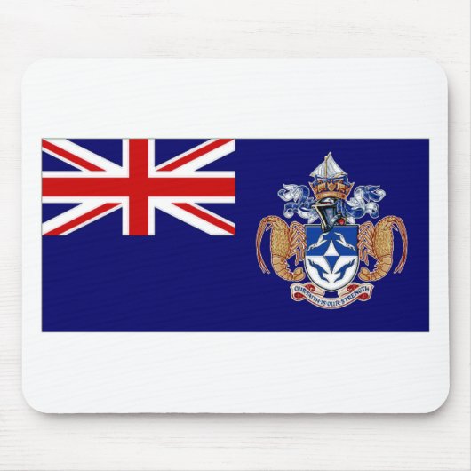 Tristan DA Cunha Flagge Mousepad (Vorne)