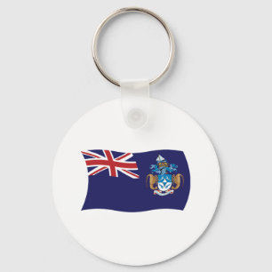 Tristan-da-Cunha-Flagge Schlüsselanhänger