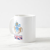 Tristan da Cunha Kaffeetasse (Vorderseite Links)