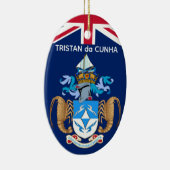 Tristan da Cunha Keramik Ornament (Rechts)