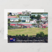 Tristan da Cunha Postcard. Real Foto Edinburgh Postkarte (Vorne/Hinten)