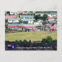 Tristan da Cunha Postcard. Real Foto Edinburgh