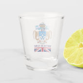Tristan da Cunha Schnapsglas (Rückseite)