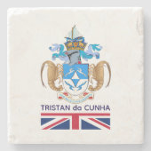 Tristan da Cunha Steinuntersetzer (Vorderseite)