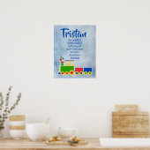 Tristan Name Poster (Küche)