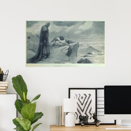 Tristan und Isolda' Poster (Heimbüro)