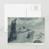 Tristan und Isolda' Postkarte (Vorne/Hinten)