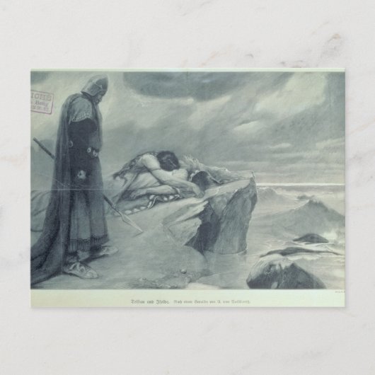 Tristan und Isolda' Postkarte (Vorderseite)