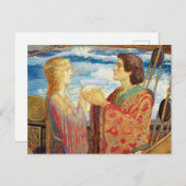 Tristan und Isolde, c. 1912 von John Duncan Postkarte (Vorne/Hinten)