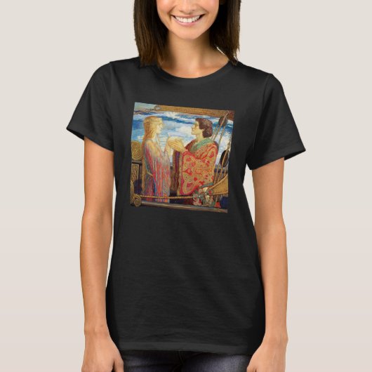Tristan und Isolde, c. 1912 von John Duncan T-Shirt (Vorderseite)