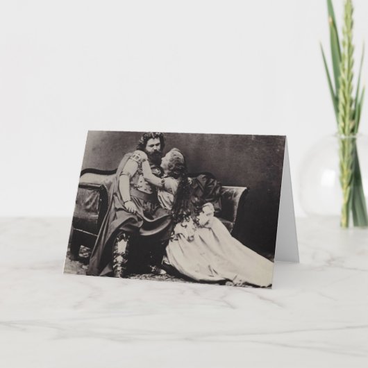 Tristan und Isolde Karte (Vorderseite)