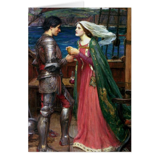 Tristan und Isolde mit dem Potion (Vorne)