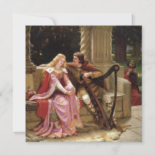 Tristan und Isolde (mittelalterliche Romantik) Vin Karte