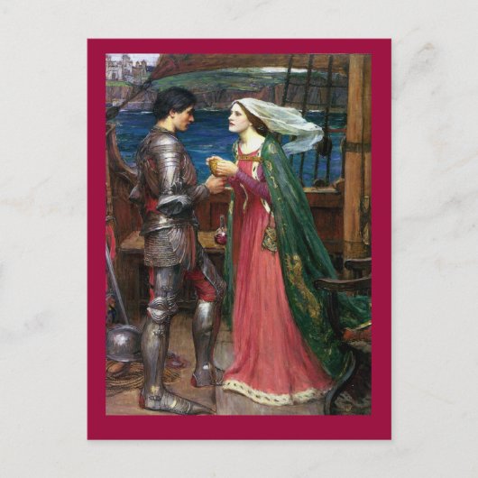 Tristan und Isolde Postcard Postkarte (Vorderseite)