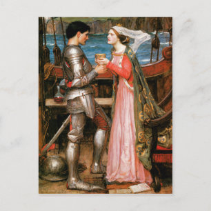 Tristan und Isolde Postkarte