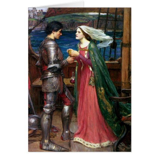 Tristan und Isolde von John William Waterhouse (Vorne)