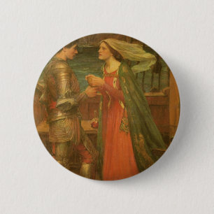 Tristan und Isolde von John William Waterhouse Button