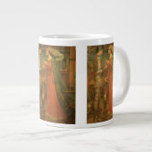 Tristan und Isolde von John William Waterhouse Jumbo-Tasse (Vorderseite Rechts)
