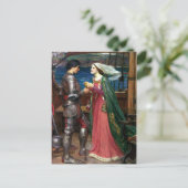 Tristan und Isolde von John William Waterhouse Postkarte (Stehend Vorderseite)