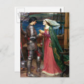 Tristan und Isolde von John William Waterhouse Postkarte (Vorne/Hinten)