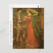 Tristan und Isolde von John William Waterhouse Postkarte (Vorne/Hinten)