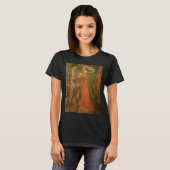 Tristan und Isolde von John William Waterhouse T-Shirt (Vorne ganz)