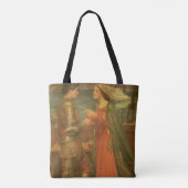 Tristan und Isolde von John William Waterhouse Tasche (Rückseite)