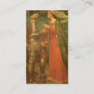 Tristan und Isolde von JW Waterhouse Hochzeit Begleitkarte
