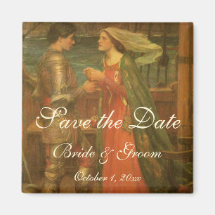 Tristan und Isolde von JW Waterhouse Hochzeit Magnet
