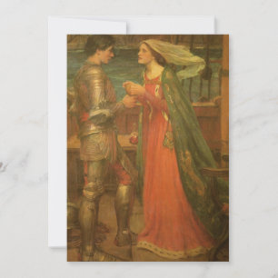 Tristan und Isolde von JW Waterhouse Hochzeit Save The Date