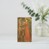 Tristan und Isolde von JW Waterhouse Wedding Begleitkarte (Stehend Vorderseite)