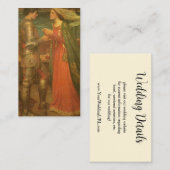 Tristan und Isolde von JW Waterhouse Wedding Begleitkarte (Vorne/Hinten)