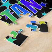 "TRISTAN" Vorname, Spaß "GLÜCKLICHER GEBURTSTAG" Puzzle (Seite)