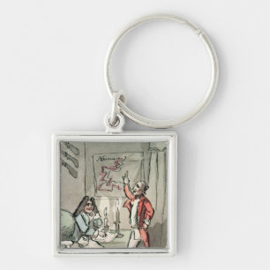 Tristram Shandy, 1786 Schlüsselanhänger