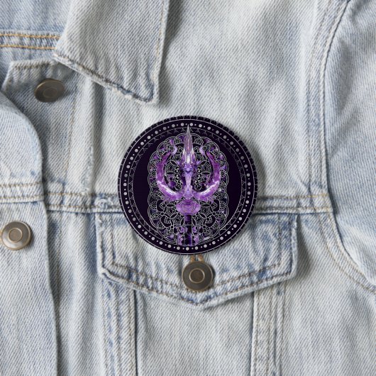 Trisula - Trident von Shiva Button (Beispiel)