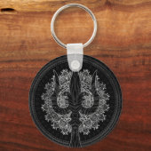 Trisula - Trident von Shiva Schlüsselanhänger (Vorderseite)